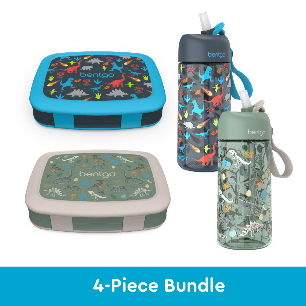 bentgo-kids-prints-lunch-boxes-and-water-bottles-f7 bentgo-lunch-box-bottle-bundle-dinsoaur-fossils-1.jpg