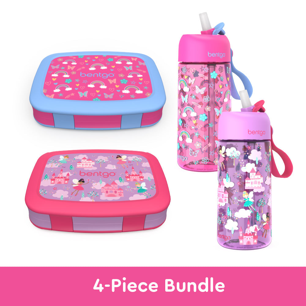 bentgo-kids-prints-lunch-boxes-and-water-bottles-h5 bentgo-lunch-box-bottle-bundle-rainbow-fairy-1.jpg