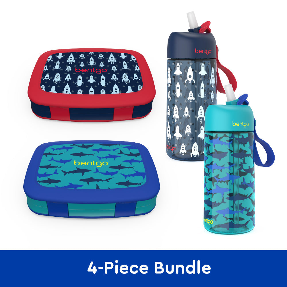 bentgo-kids-prints-lunch-boxes-and-water-bottles-f7 bentgo-lunch-box-bottle-bundle-rocket-shark-1.jpg